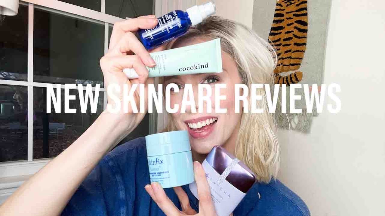 NEW SKINCARE RELEASES REVIEWED | Tatcha, Summer Fridays, SkinFix, Farmacy, etc!