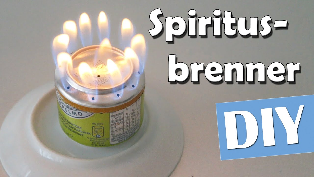 Spiritusbrenner selber machen - DIY | Lifehack | Anleitung
