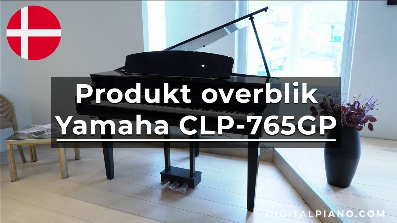 Yamaha CLP-765GP Detaljeret Overblik | Digitalpiano.com