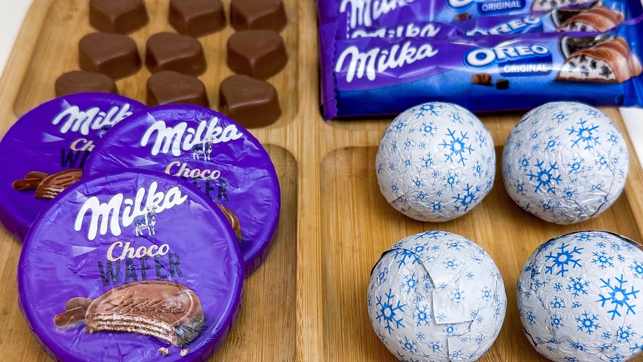 Milka Platter || Filling platter with Milka sweets 🍫