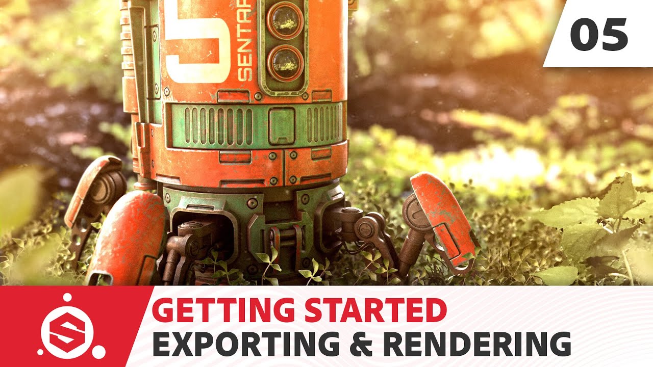 Substance Painter 2021 Getting Started - Part 05 - Exporting & rendering | Adobe Substance 3D