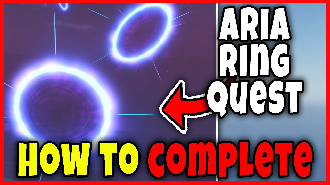 HOW TO COMPLETE CIRCLES IN ARIA QUEST FAST & EASY in FISCH Roblox