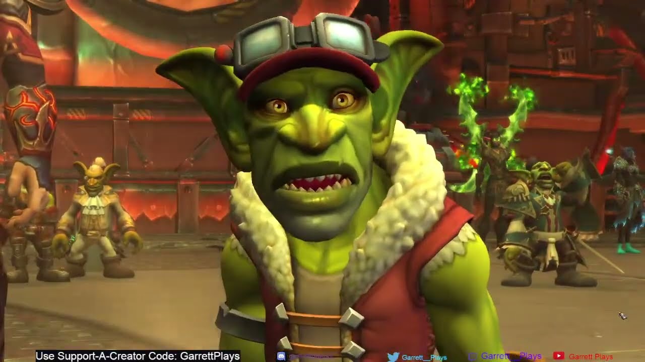 Garrett Plays World of Warcraft Live!!! 