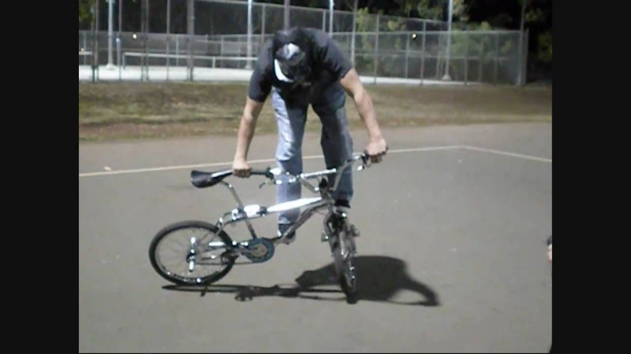 Old School BMX Flatland Freestyle - Ewa, Hawaii - 08-29-10