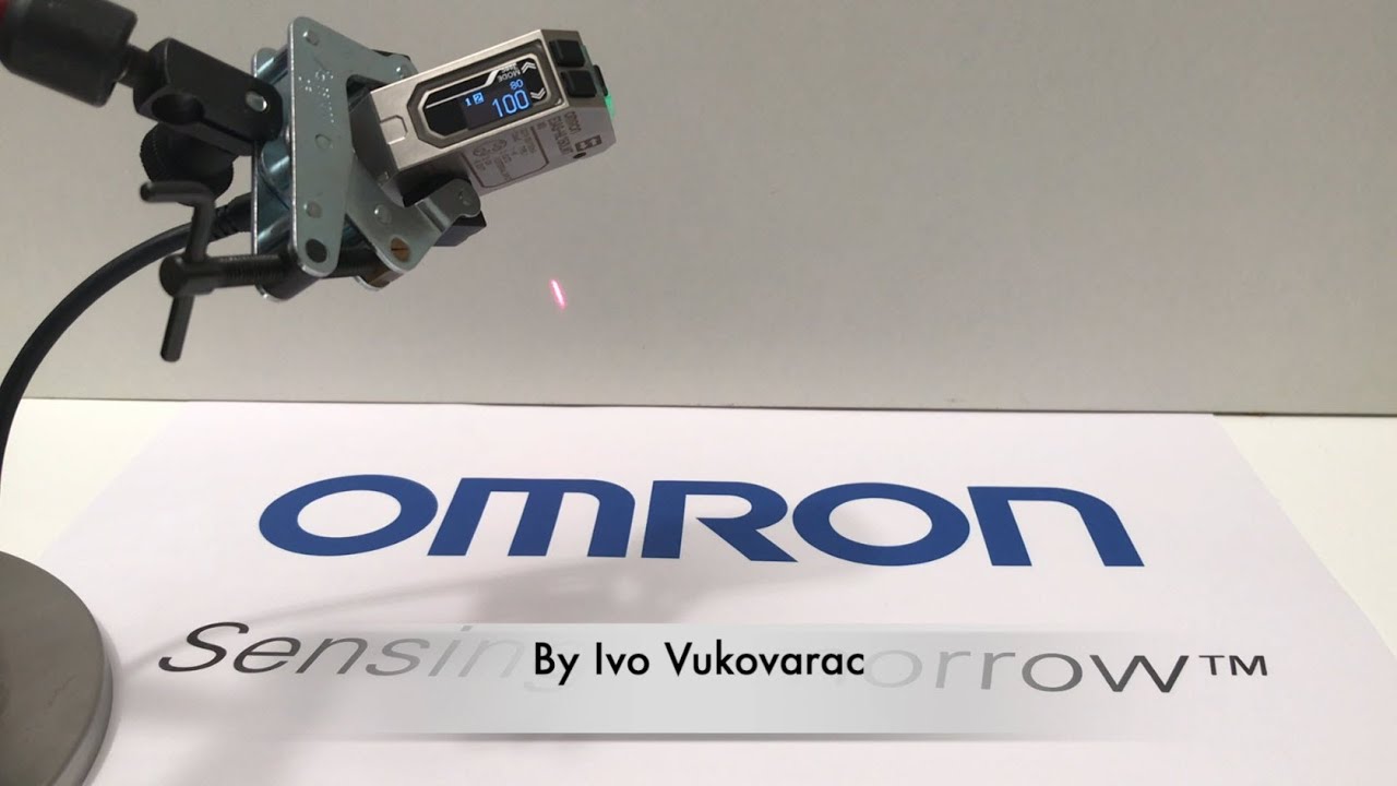 NEW Omron LASER Sensor E3AS   HD 1080p