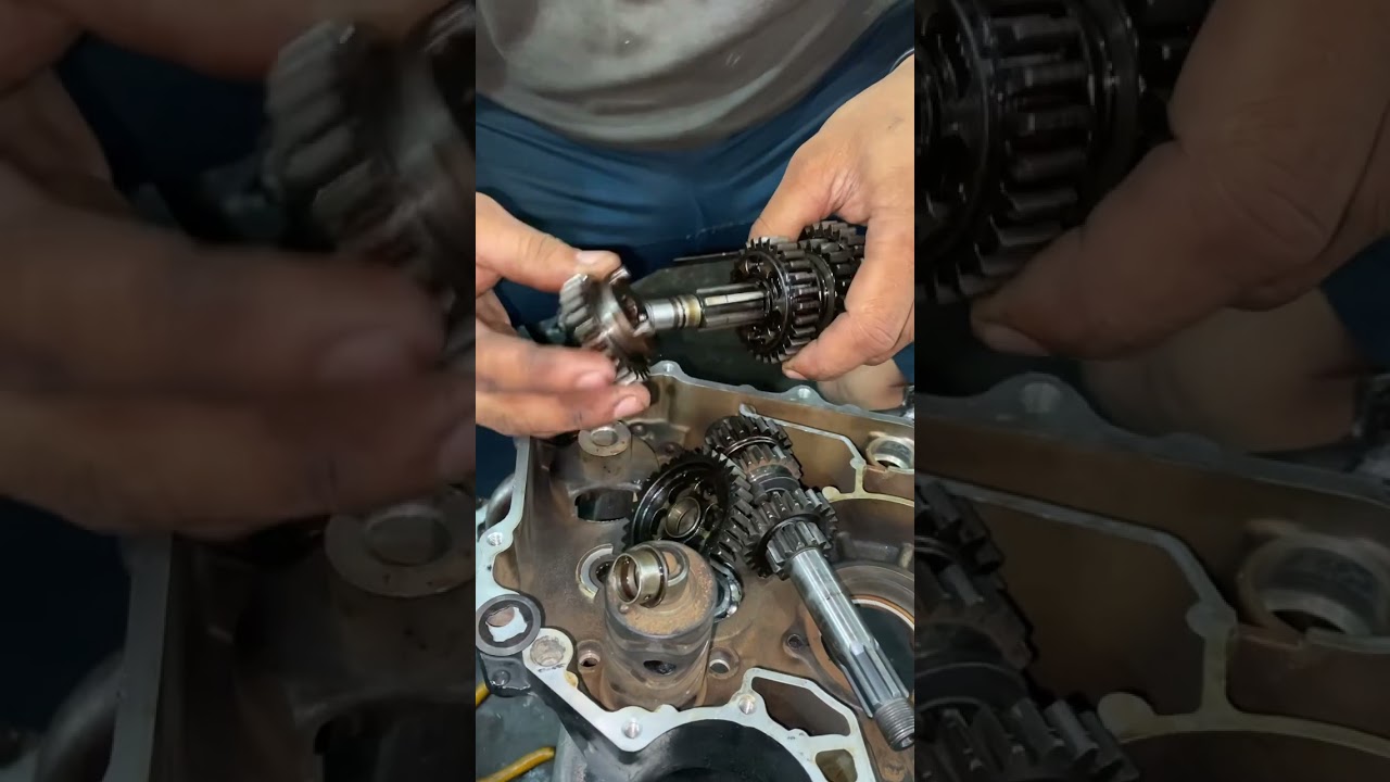 Discover 125 gearbox fitting ￼#shortsfeed #youtubeshorts #youtube #shortvideo #shorts #short