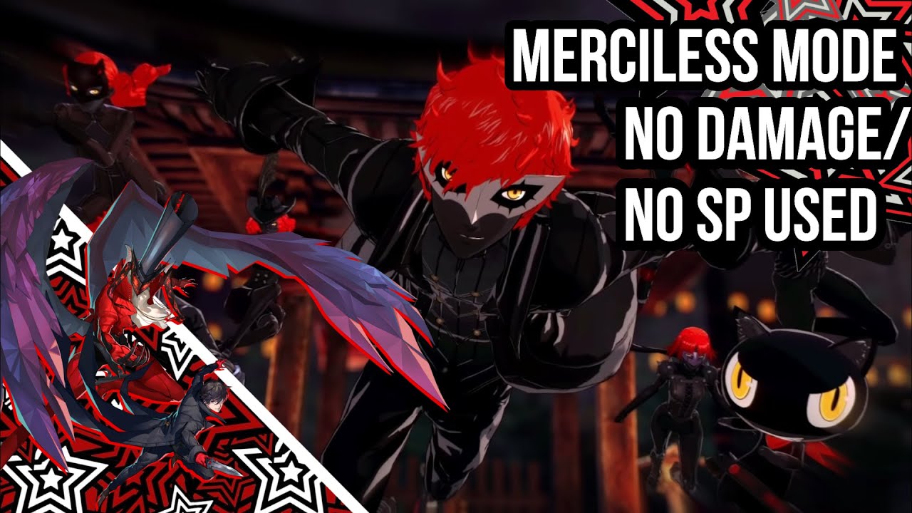 [Persona 5 Strikers] Shadow Joker Boss | No Damage (Merciless Mode)
