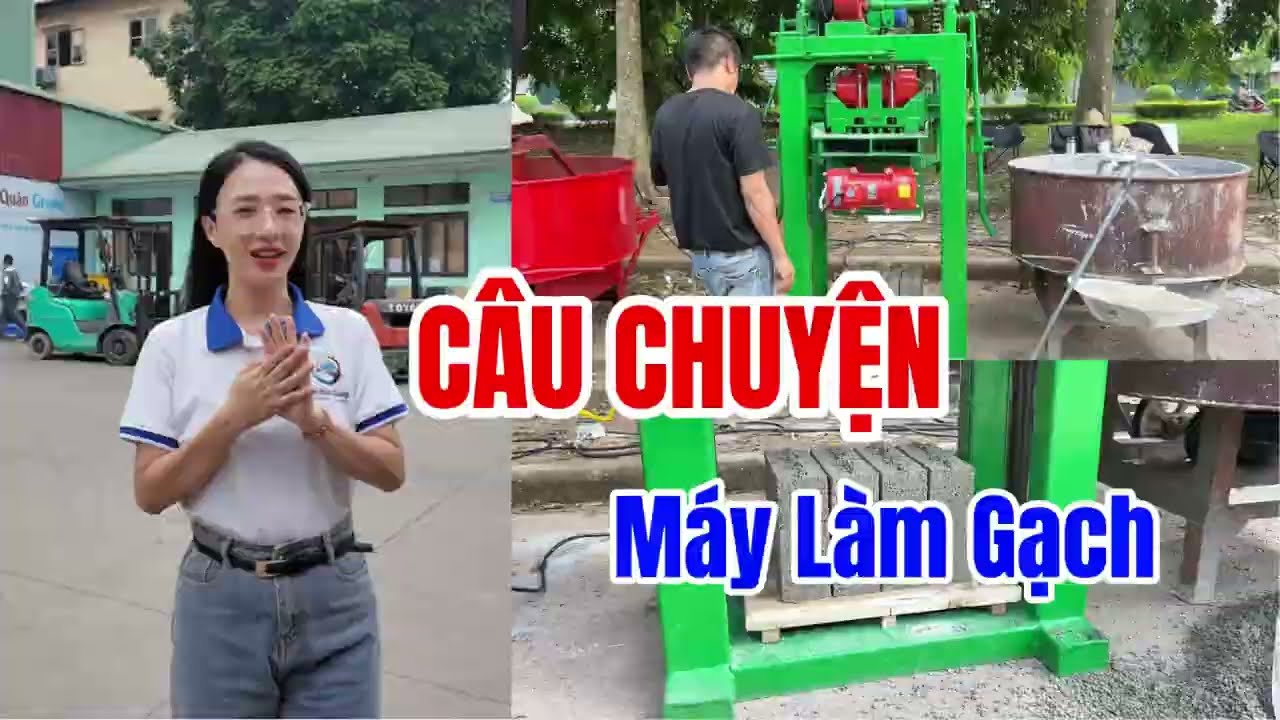 Gạch ép không nung: Nghề ít người làm nhưng đơn hàng lại không hề thiếu - Khởi nghiệp cùng Bình Quân