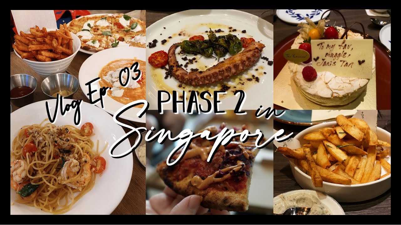 Dining Out In Singapore During Phase 2 Of Reopening | What I Ate At Am&ograve;, Burnt Ends & Nassim Hill