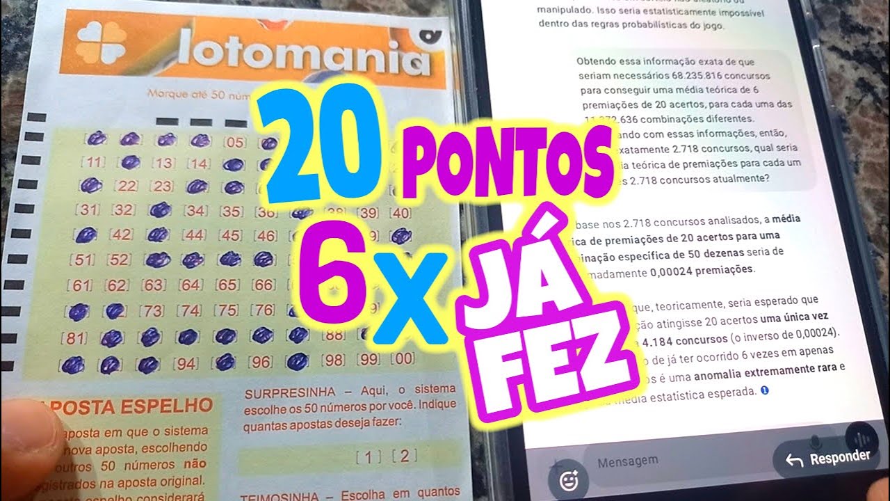 J&Aacute; GANHOU 6 VEZES O PR&Ecirc;MIO M&Aacute;XIMO foi o que essa combina&ccedil;&atilde;o fez na Lotomania #loteriascaixa