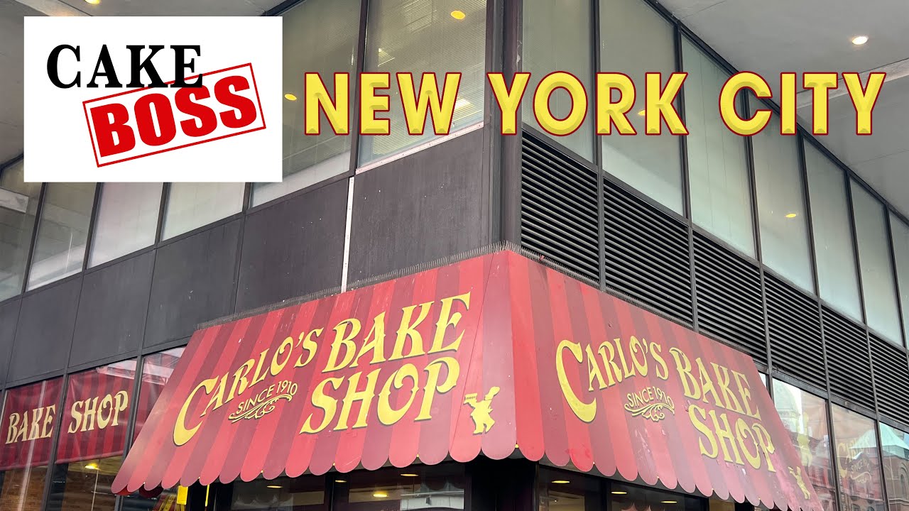 Carlo's Bake Shop New York City - The Cake Boss