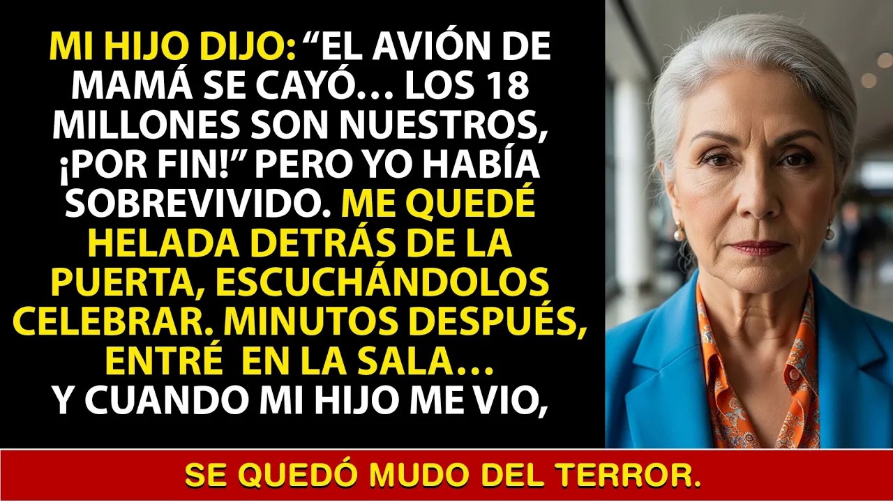 Mi Hijo Gritó： “¡El Avión De Mamá Se Cayó!” Ya Soñaban Con Los 18 Millones… Pero Yo Viví