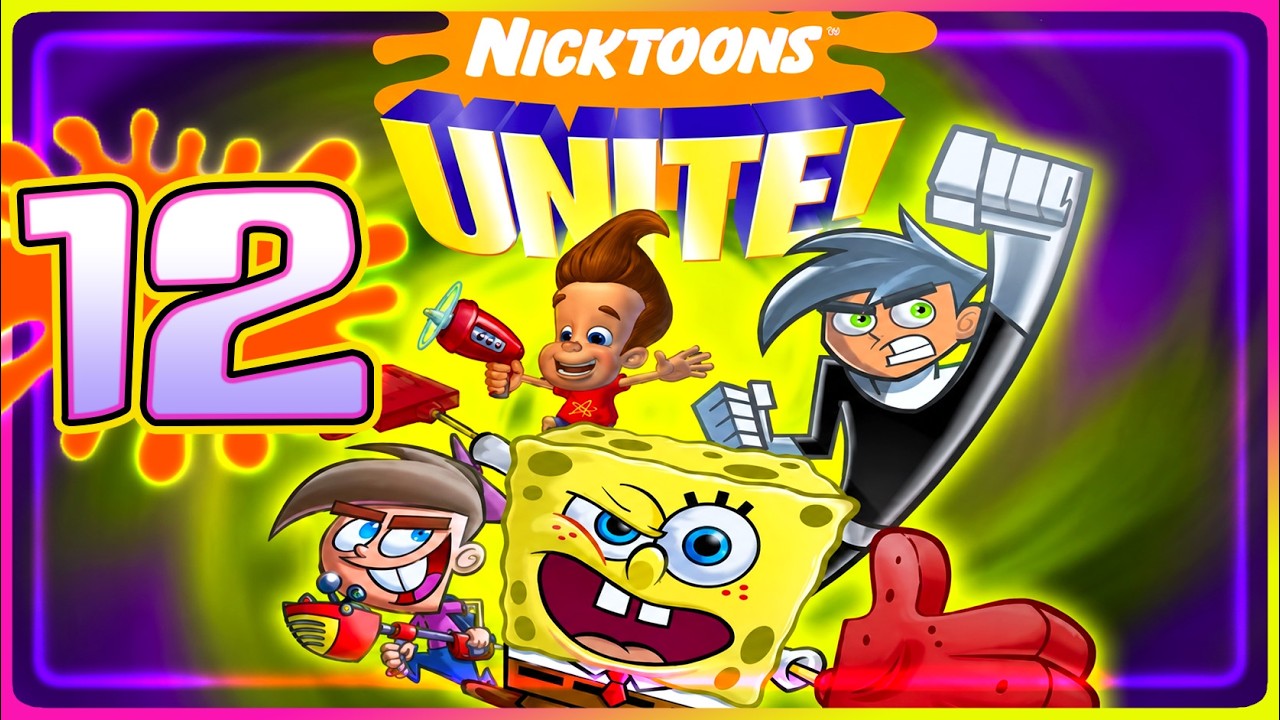 Nicktoons Unite Walkthrough Part 12 (PS2, Gamecube) Calamitous Final Boss + Ending