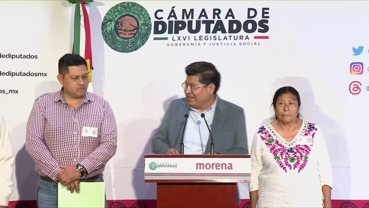 EN VIVO / Conferencia de prensa del Dip. Edén Garcés Medina (MORENA)