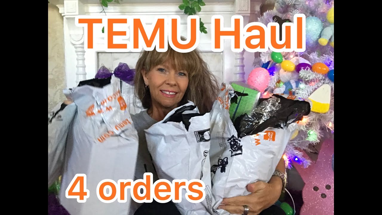 TEMU HAUL! 4 ORDERS together, crazy cups, Easter, men's socks, office supplies, build a brick cup
