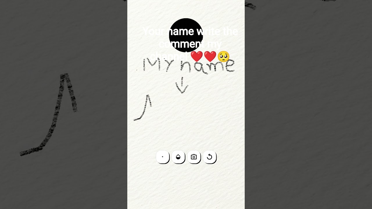 your name write the comment my channel ❤️❤️🥺