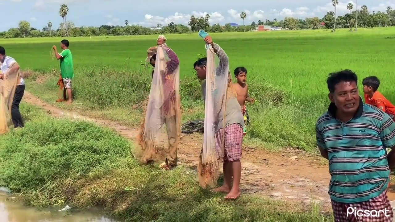 ក្រុមនេះល្បីប្រចាំតំបន់#មួយសំណាញ់ត្រីKgៗហ្មង