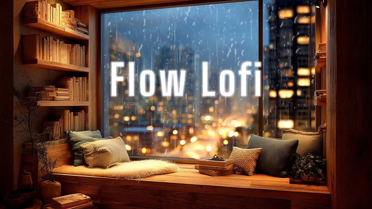 Cozy Reading Nook 🌧️ — Lofi Focus Music for Deep Work & Study