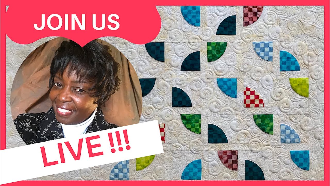Quilt Conversations LIVE ! Episode 2 - Machine Quilting Plan & Needle Tips