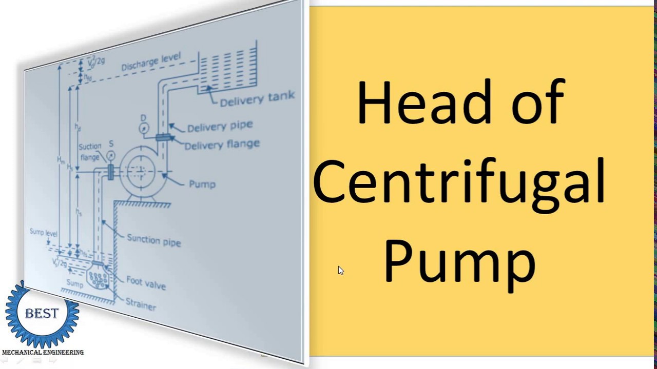 Head of centrifugal pump