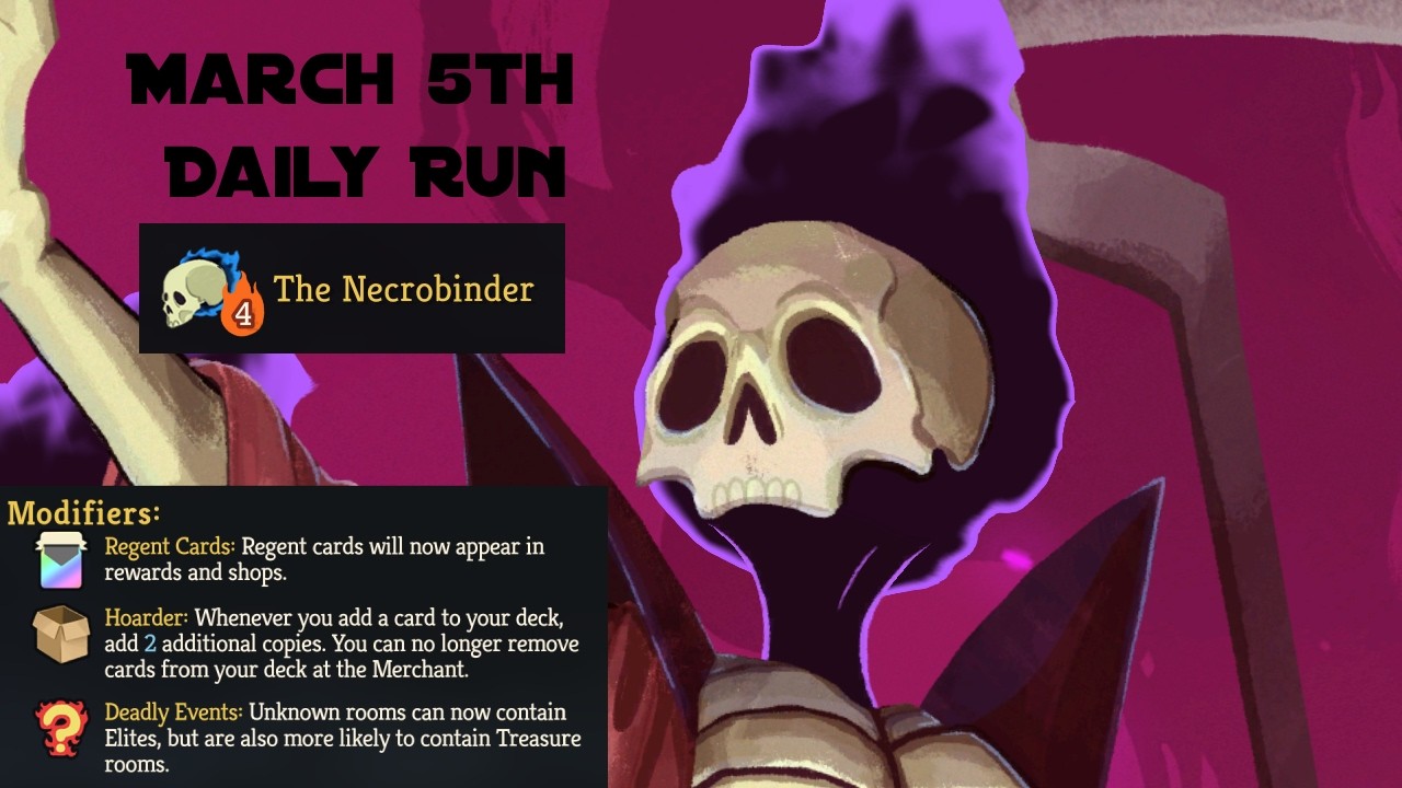 The FIRST Slay the Spire Daily Run!