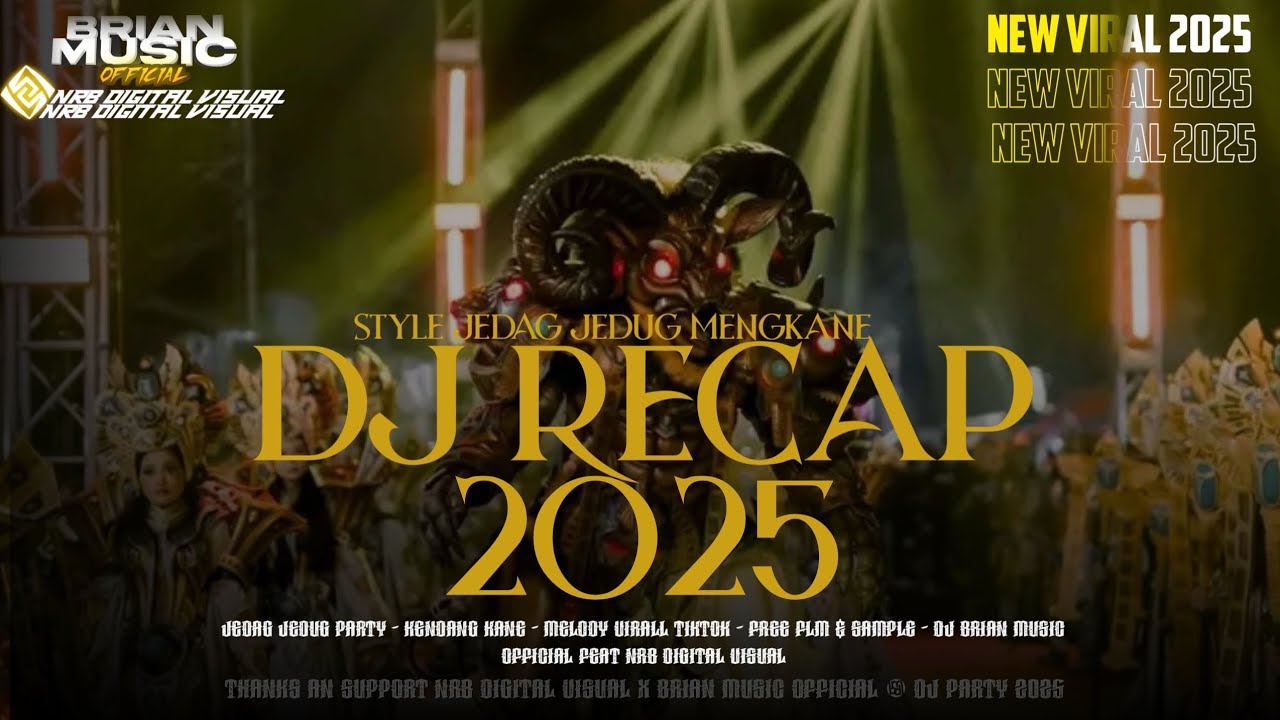 FREE FLM + SAMPLE ‼️DJ RECAP 2025 X JEDAG JEDUG MENGKANE X KENDANG VELOCITY YANG LAGI VIRAL TIKTOK