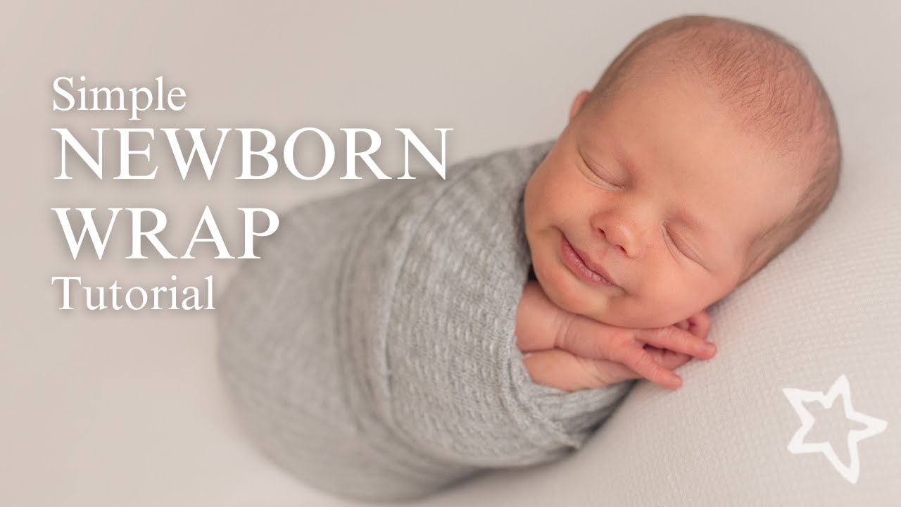 Simple newborn wrap that EVERYONE can do!