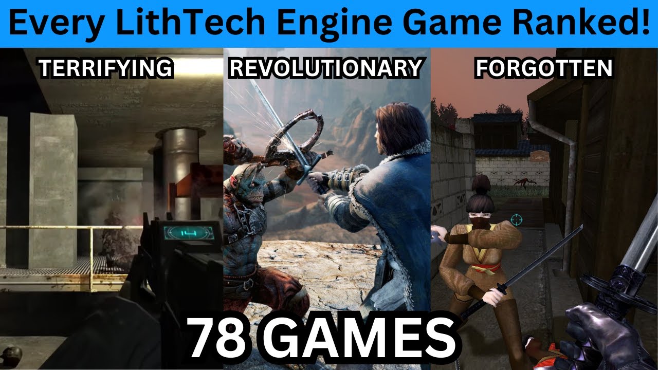 Every LithTech Engine Game Ranked From Worst to Best (Full Ranking)