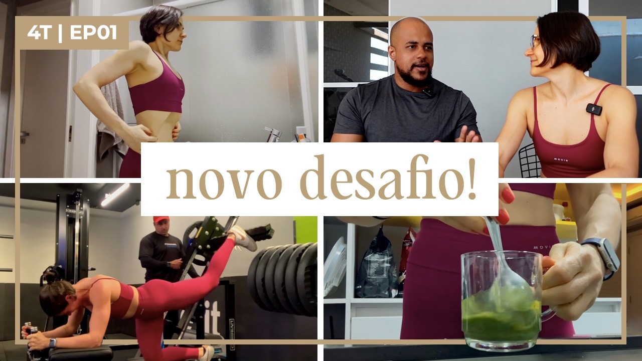 40 Dias Para Transformar Meu CORPO | Novo Desafio Começando! VLOG