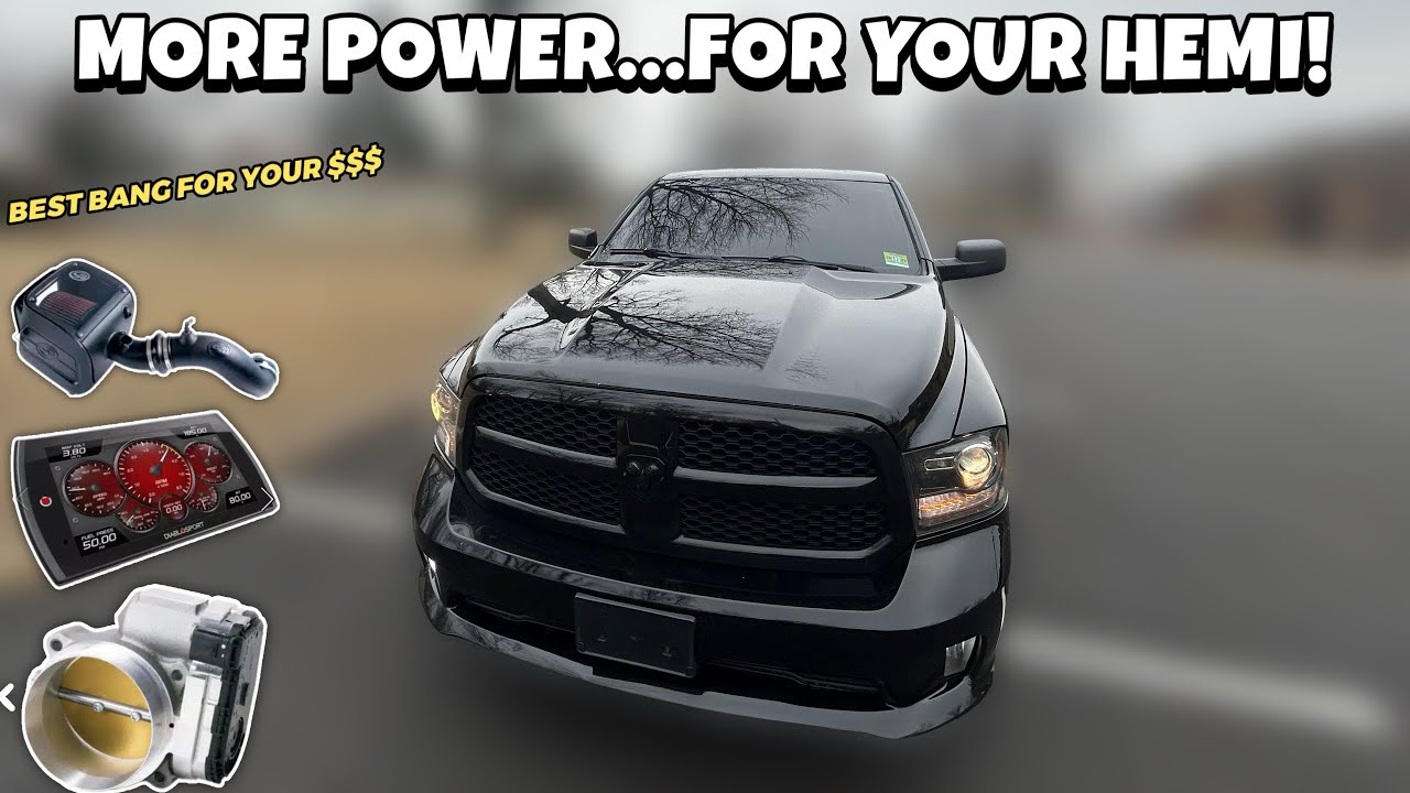 5.7 Улучшения производительности HEMI RAM 1500 — больше мощности!