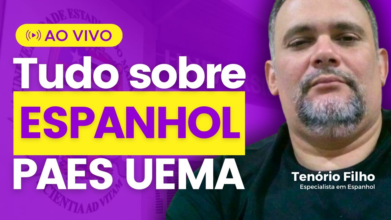 Como &eacute; a prova de Espanhol da UEMA | PAES 2025