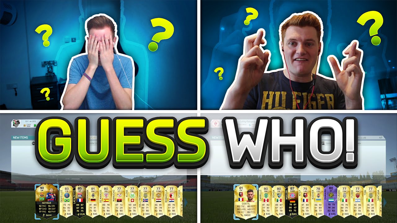 50K PACK GUESS WHO CHALLENGE w/ CAPGUNTOM!!!