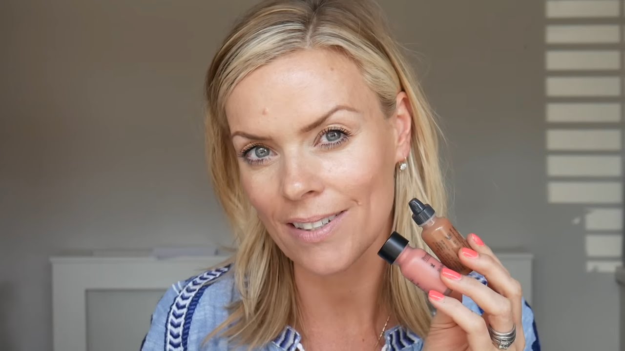How to apply liquid bronzers and blushers