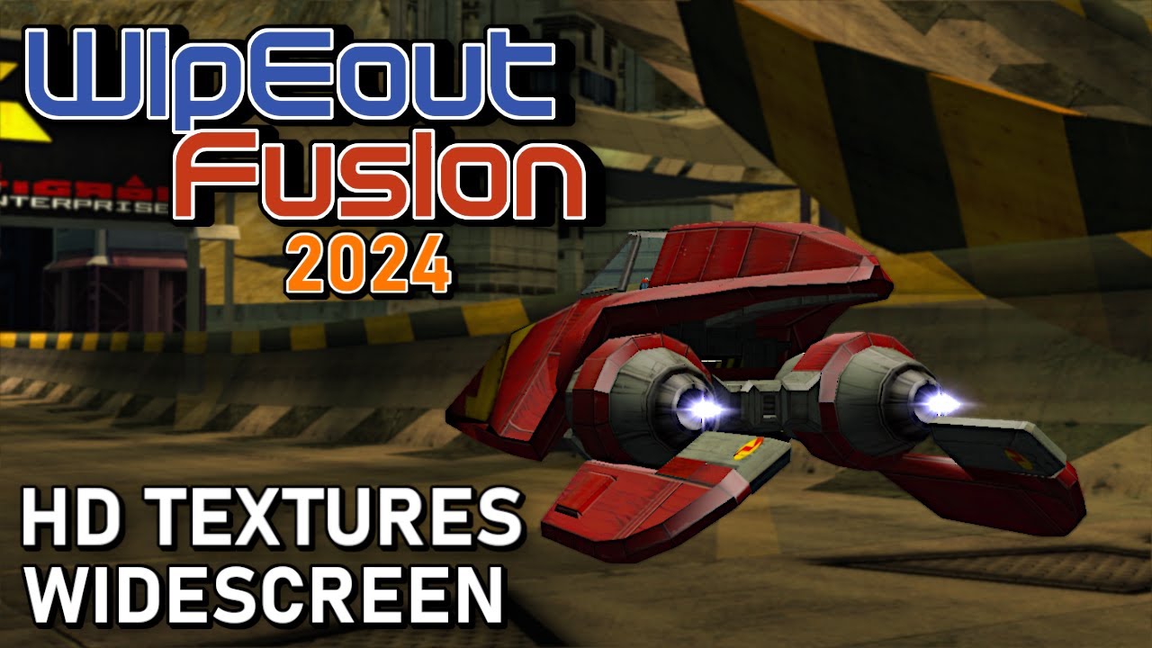 WipEout Fusion in 2024 – HD Texture Pack, Widescreen Fix & Modern Emulation Review