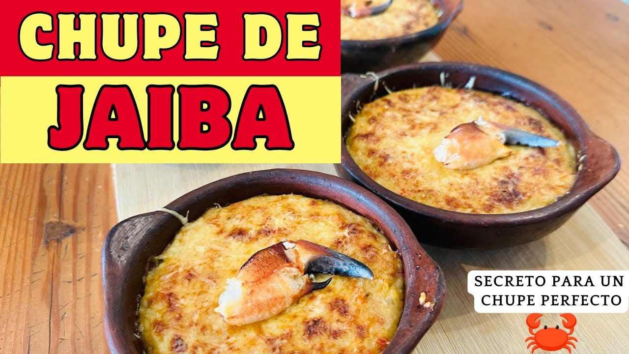 CHUPE DE JAIBA CHILENO 🦀 ¡RECETA CASERA PASO A PASO! | Sabores Para Todos