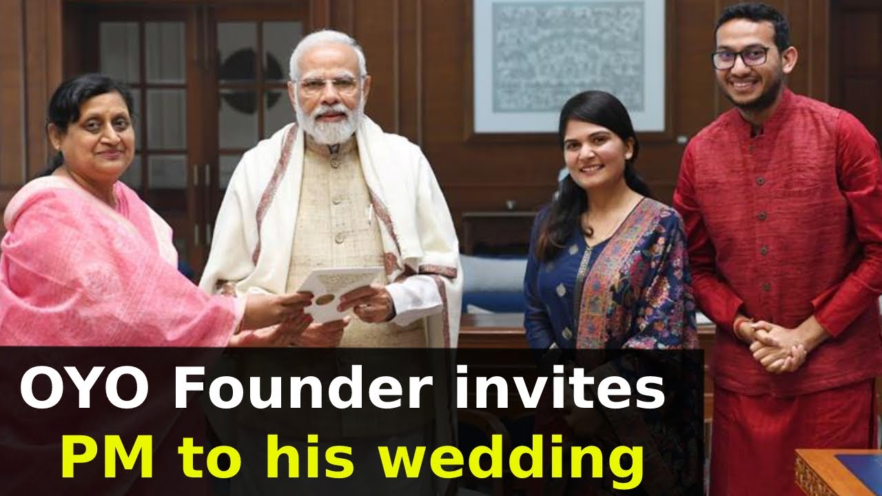 OYO Founder Ritesh Agarwal Invites PM Modi To His Wedding