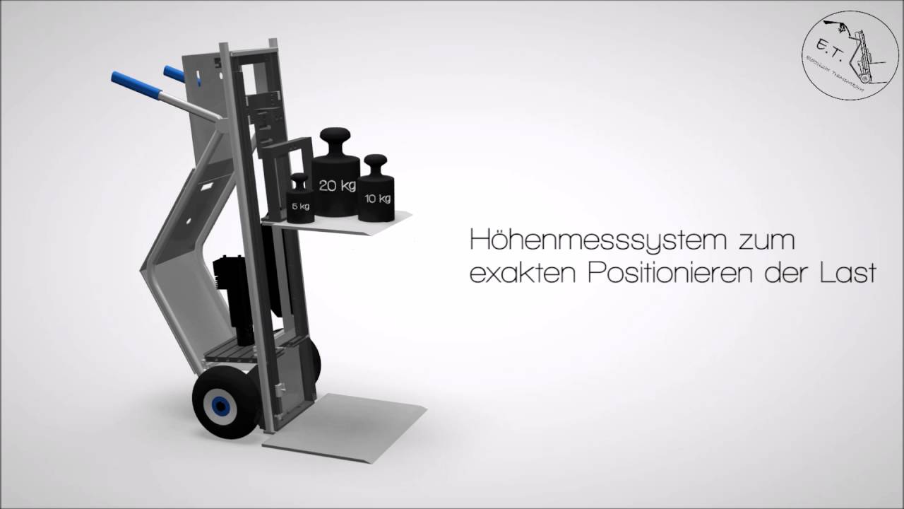 Werbefilm E.T. Elektrische Transportkarre
