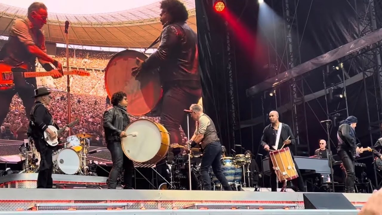 BRUCE SPRINGSTEEN- „Death To My Hometown“- June 11th, 2025, Berlin, Olympiastadion- LIVE- LOHAD Tour