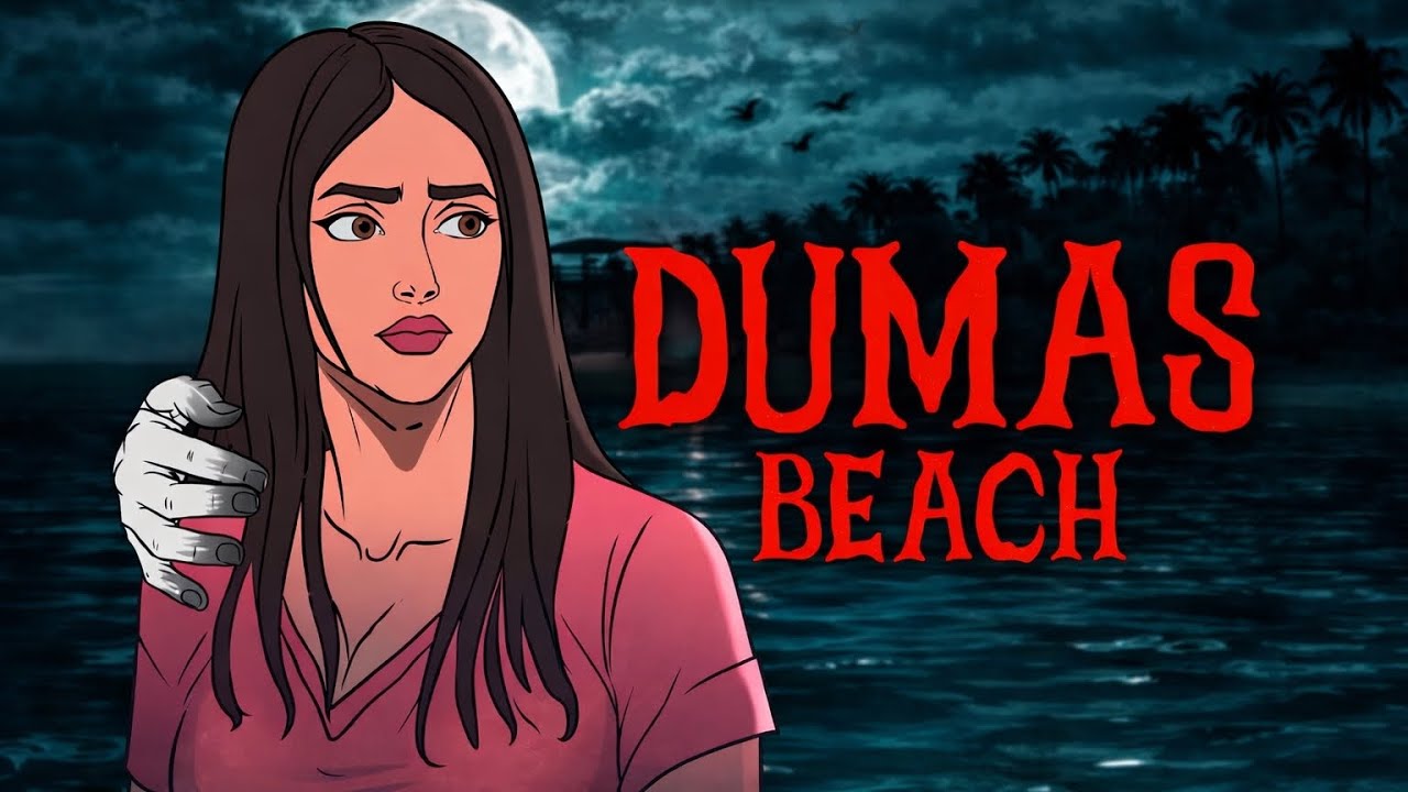 DUMAS BEACH | Hindi horror stories | Animated stories |