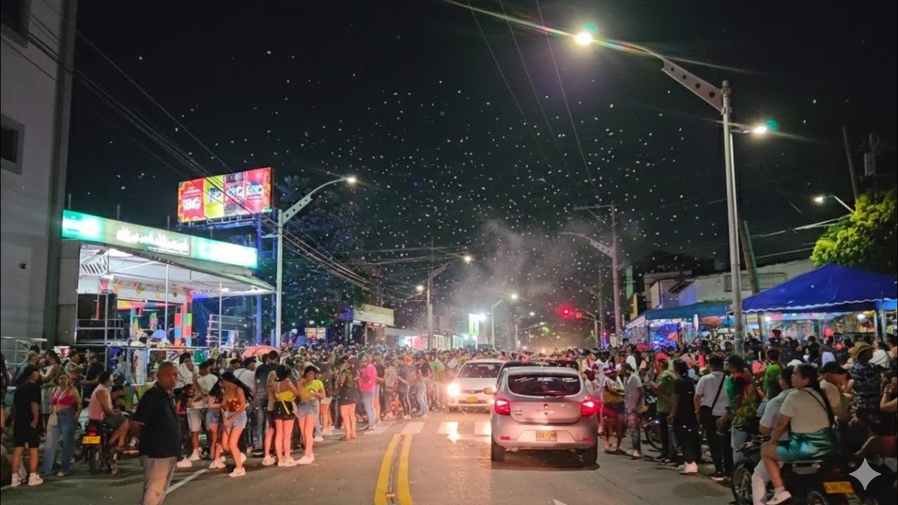 Asi se ven las discotecas en Barranquilla hoy sabado de carnaval en Barranquilla 