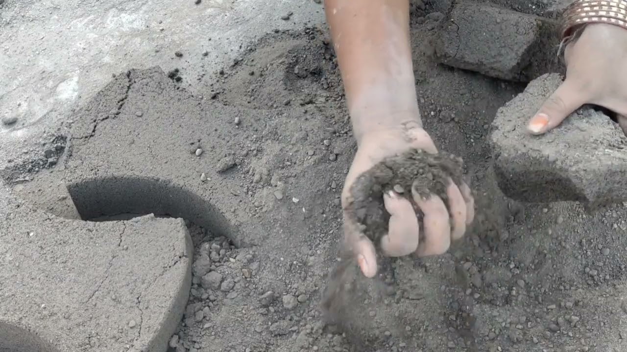 Asmr - Floor crumbling