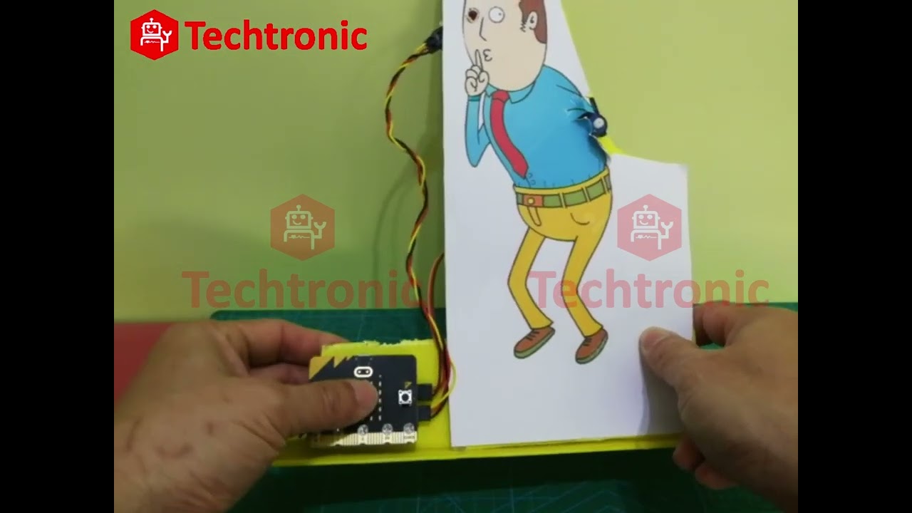 MICRO BIT RBT pengawas pusat sumber (sensor bunyi)