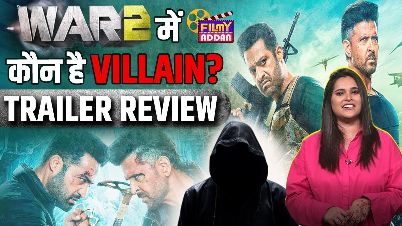 WAR 2 Trailer Review | Bollywood | Entertainment | Hrithik Roshan | Jr NTR | filmyaddaa | Video