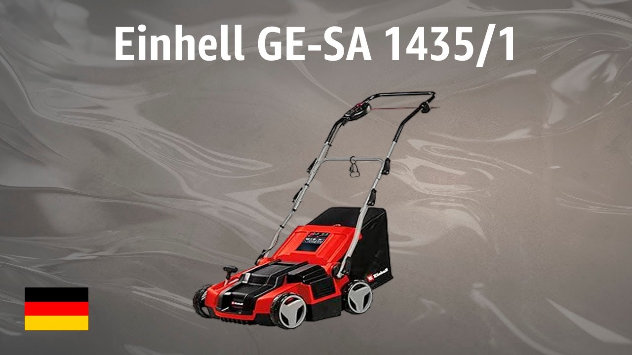Elektro-Vertikutierer-L&uuml;fter Einhell GE-SA 1435/1 | TEST | Deutsch