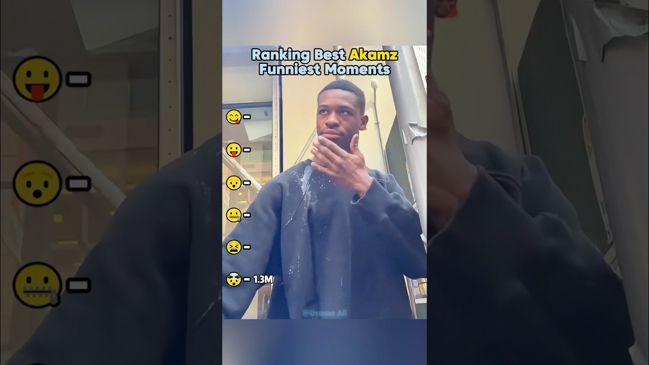 Ranking Best Akamz Funniest Moments!  ( I Can't Stop Laughing 😭🙏) #Akamz