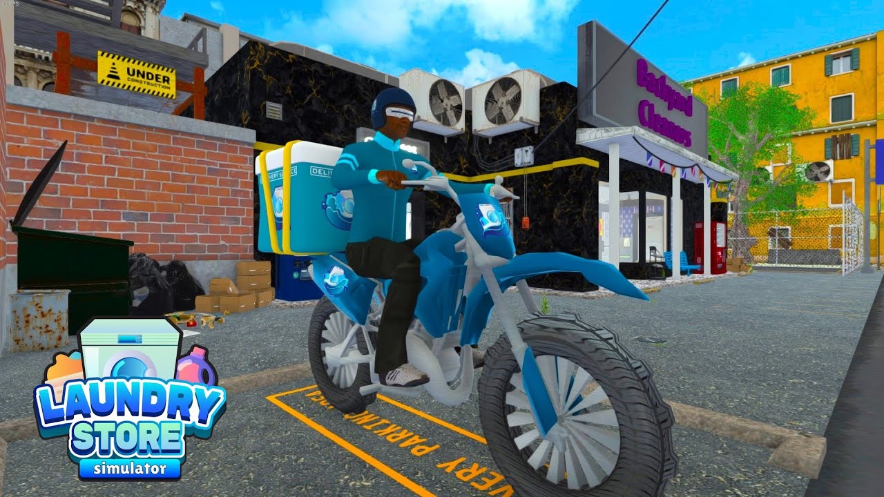Upgrading Bike As Loan Is Paid Off ~ Laundry Store Simulator