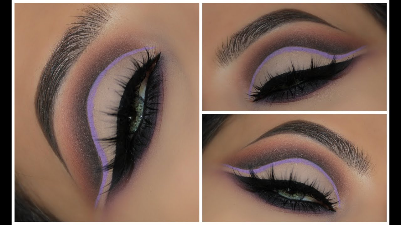 Purple Liner Cut Crease Tutorial | Amys Makeup Box