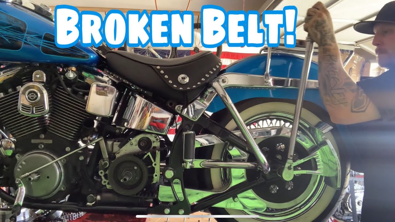 How to change your HARLEY DAVIDSON belt