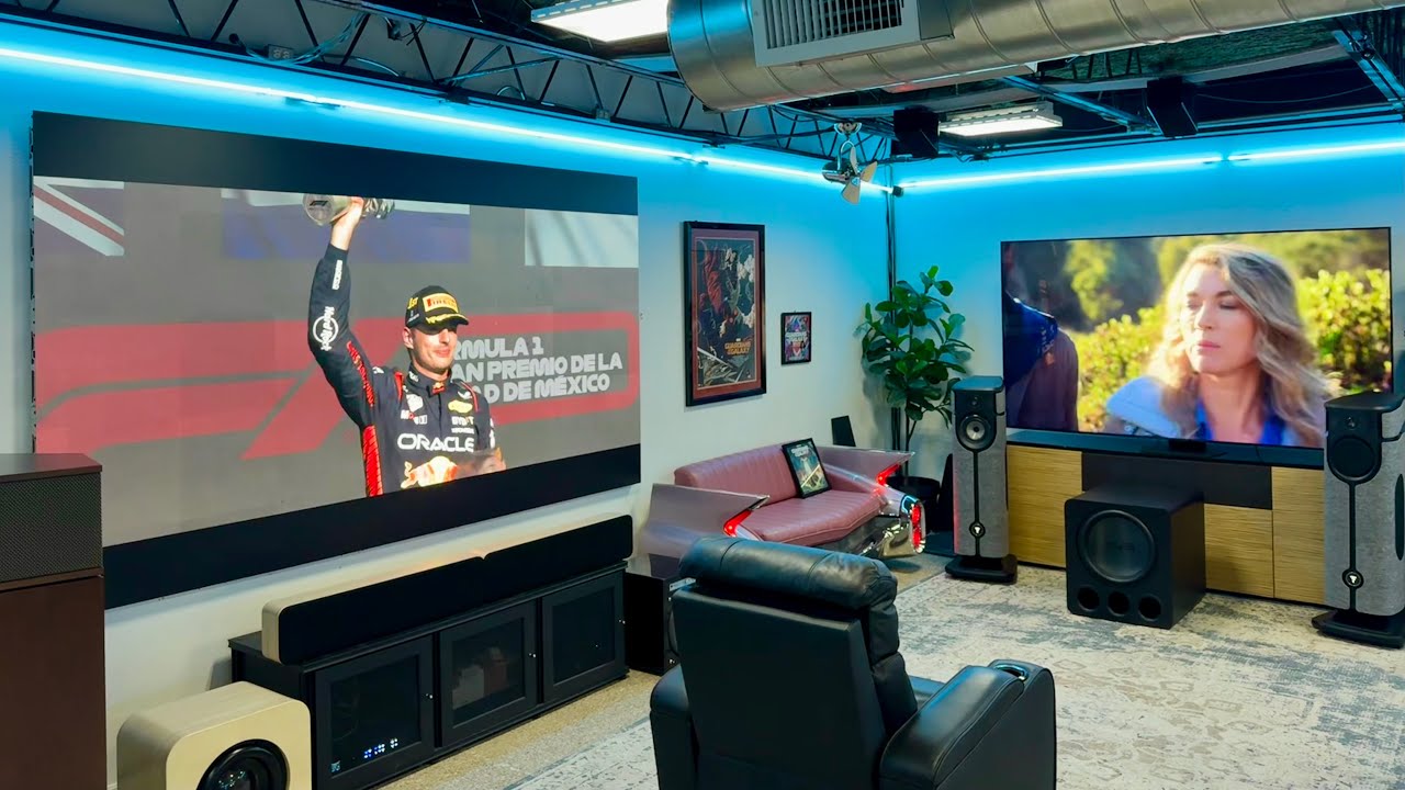 FINALLY affordable Video walls | DREAMWALL 136 inch TV. 