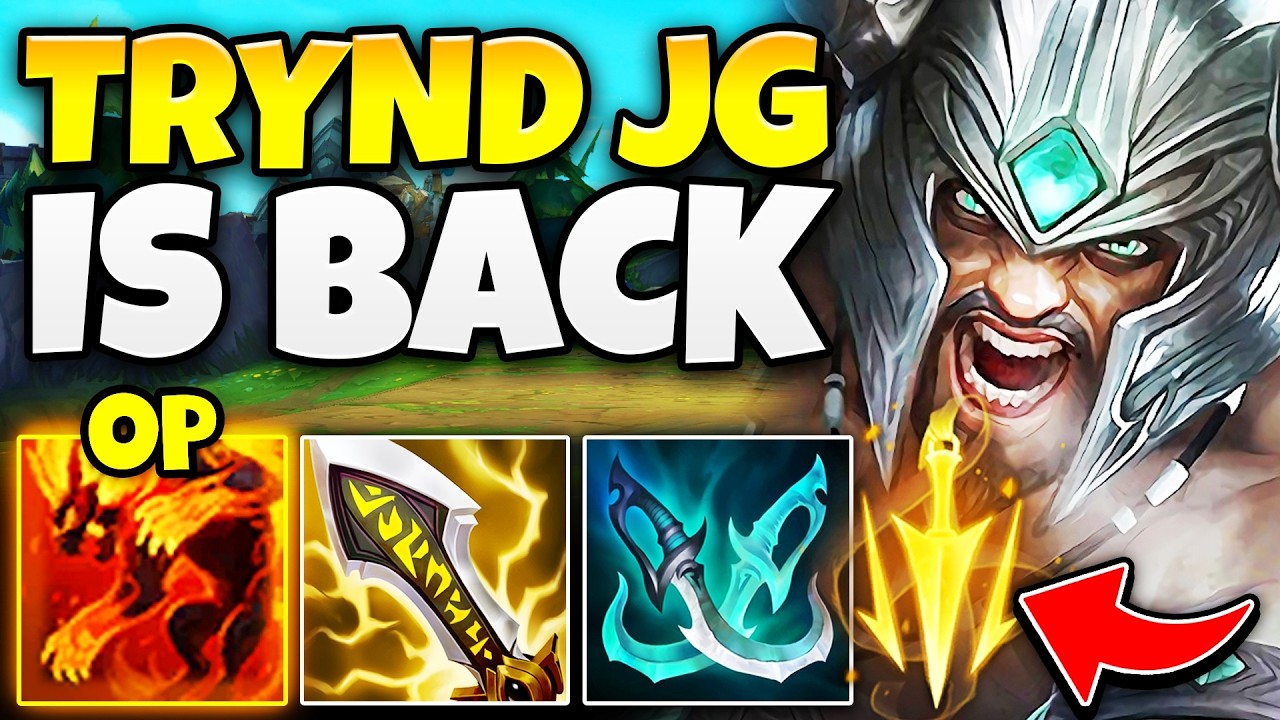 How to play Tryndamere JUNGLE in the NEW split... (FASTEST CLEAR EVER)